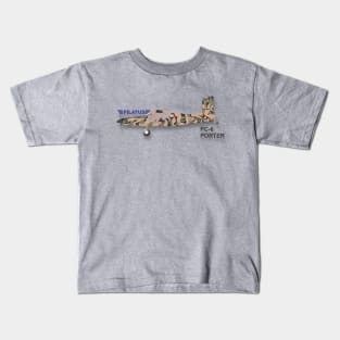 Pilatus PC6 Porter Kids T-Shirt